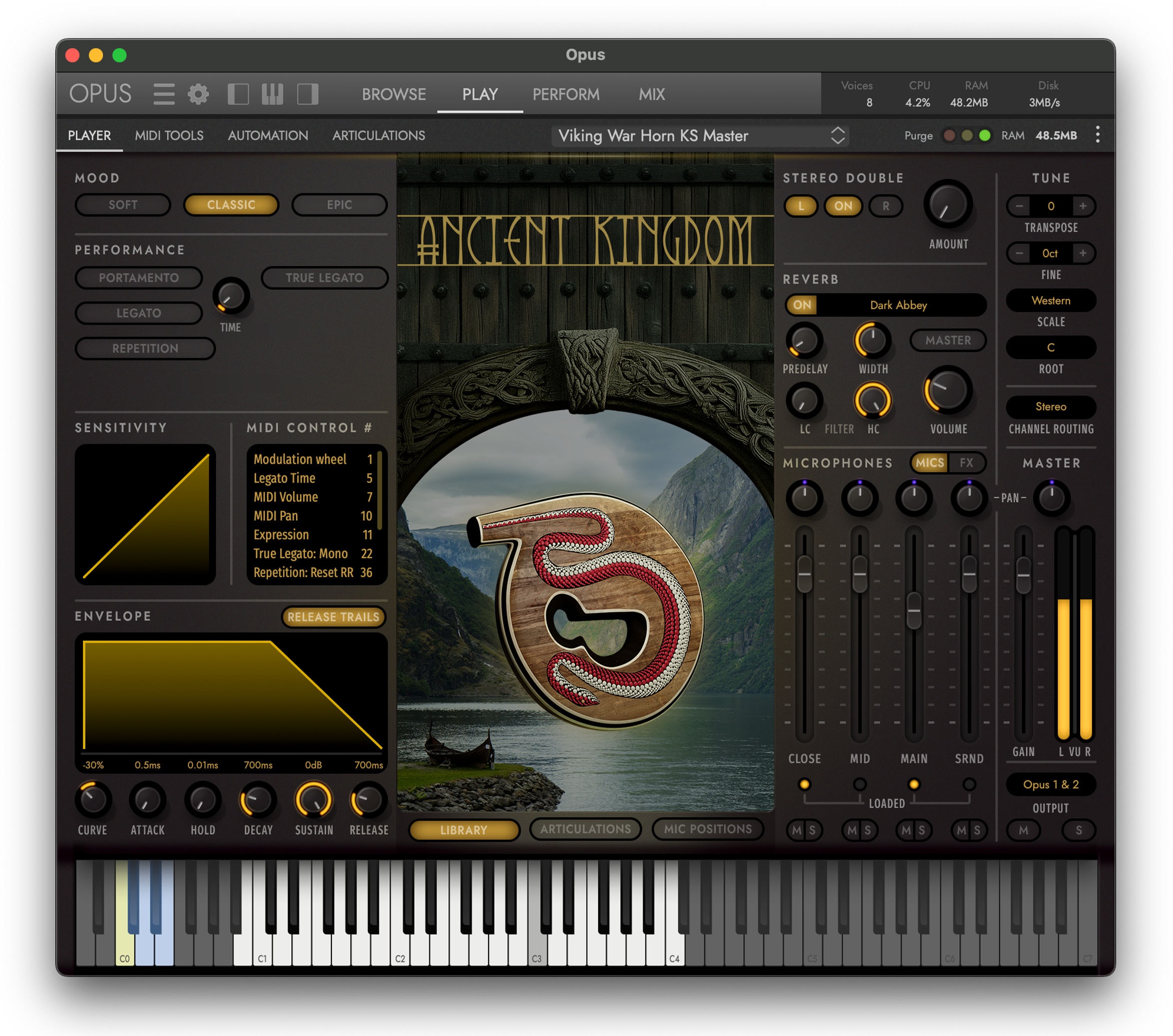Ancient Kingdom Interface