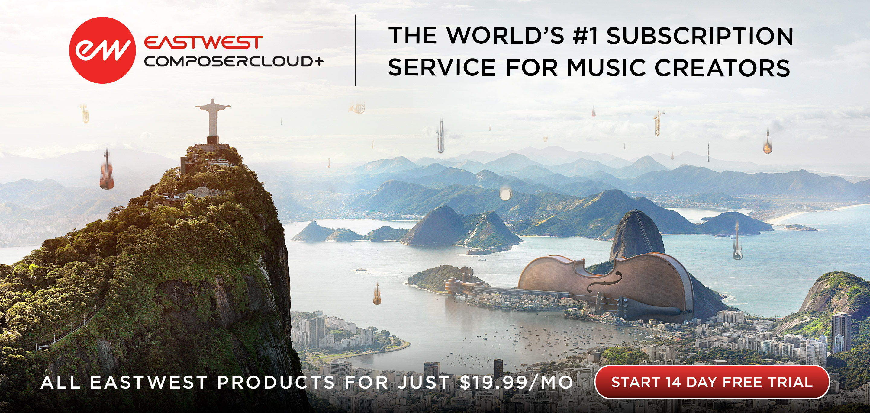 EastWest ComposerCloud+ - Start Your 14 Day Free Trial