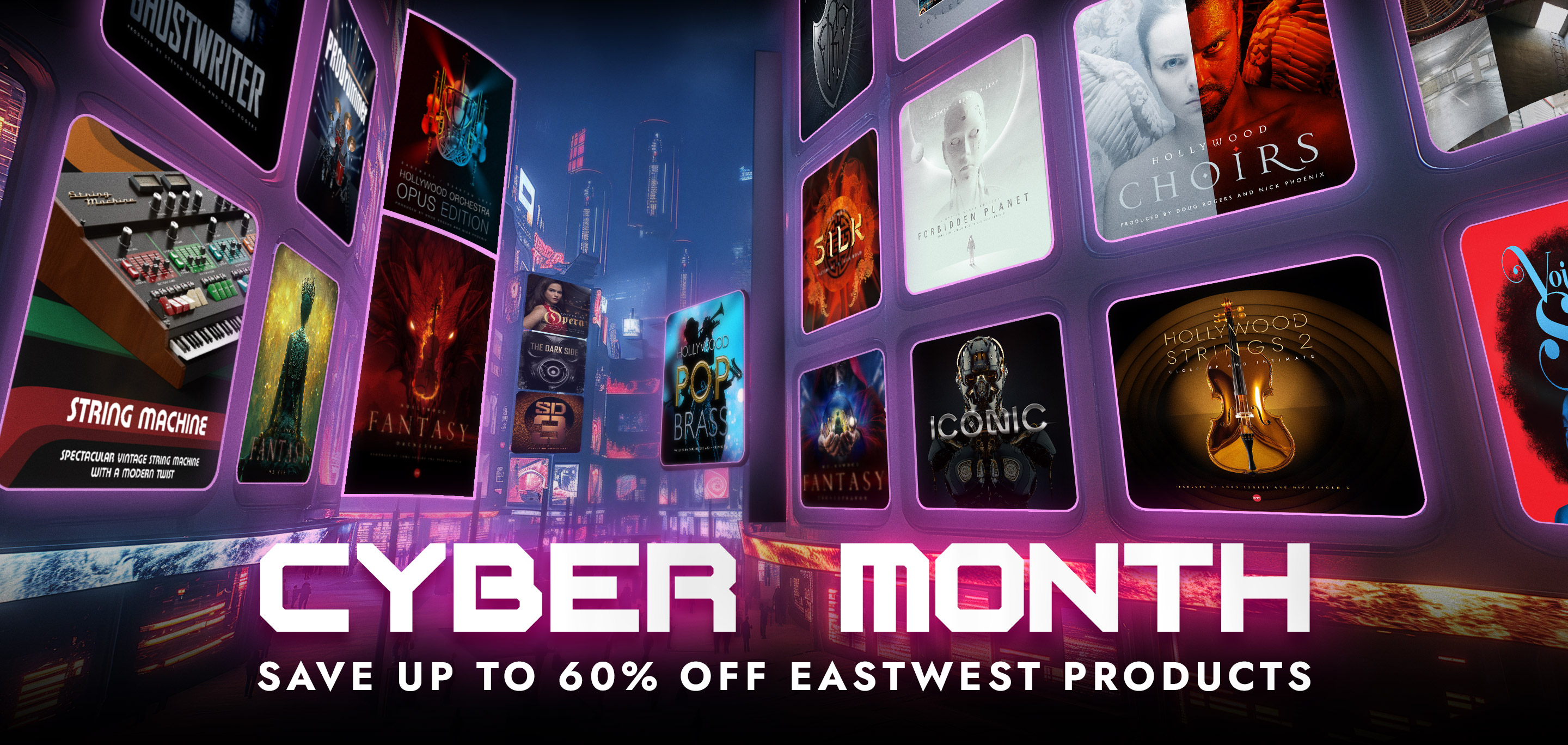 EastWest Cyber Month Sale - Save 60% Off Site Wide