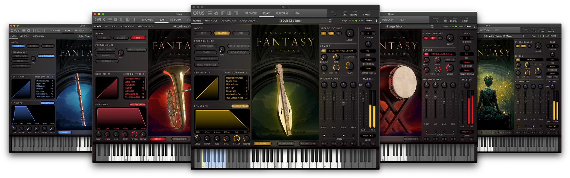 Hollywood Fantasy Orchestrator Interfaces