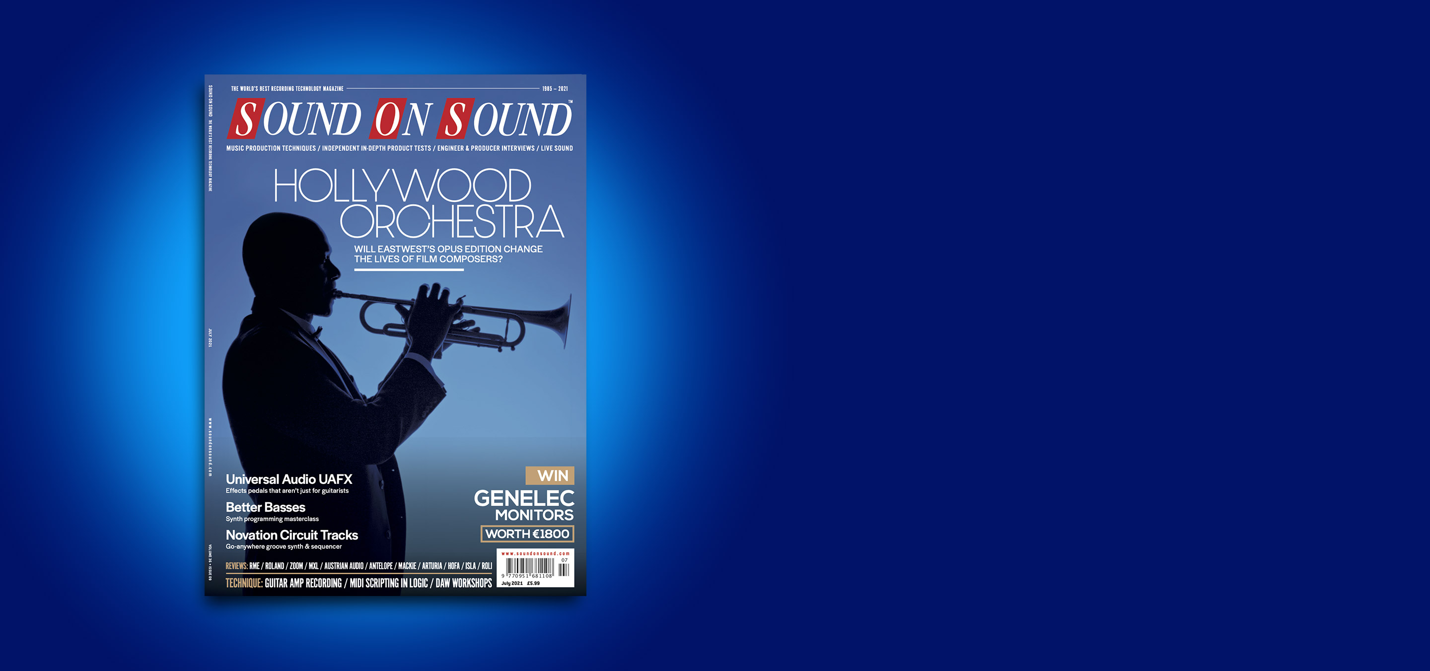 Sound on Sound - Hollywood Orchestra Magazine Cover