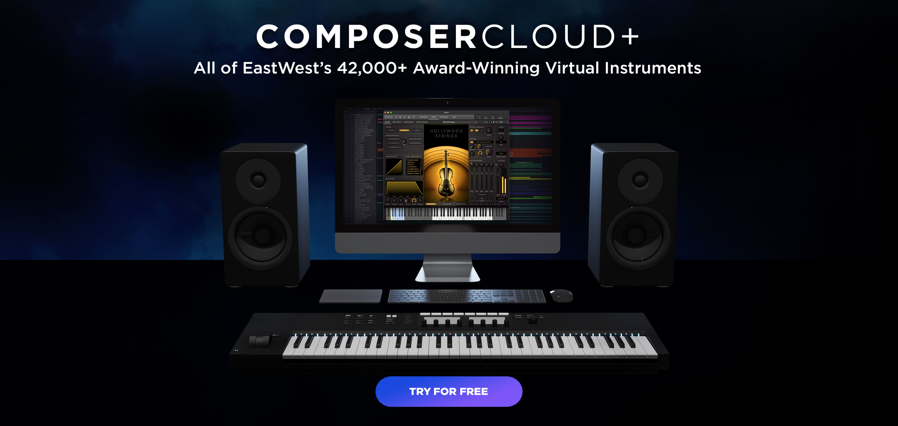 EastWest ComposerCloud+ Free 30 Day Trial