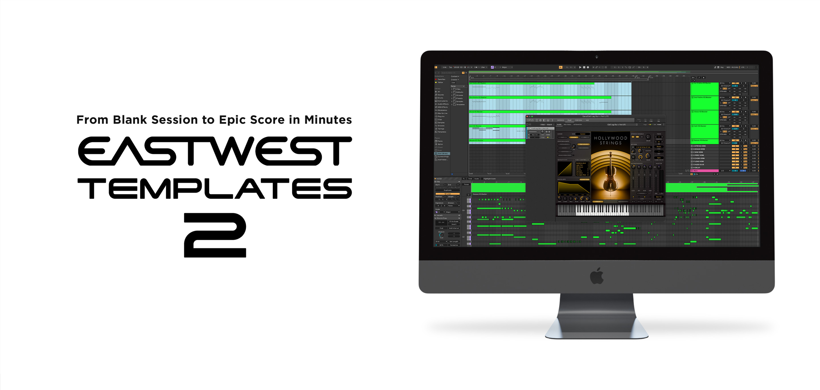EastWest Templates 2 - From Blank Session to Epic Score in Minutes